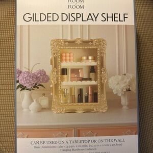 Gilded Glam Display Shelf by Room 2 Room
